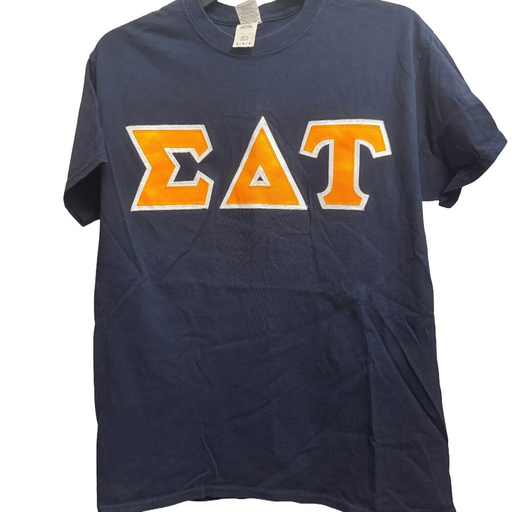Sigma Delta Tau EAT Sorority Fraternity Greek Life University Gildan Tee Shirt